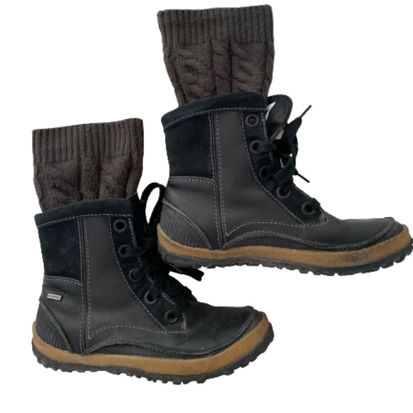 Merrell Shoes - Merrell Women’s Dauphine Sock Wrap Boot, Leather, Waterproof, Black Size 8.5